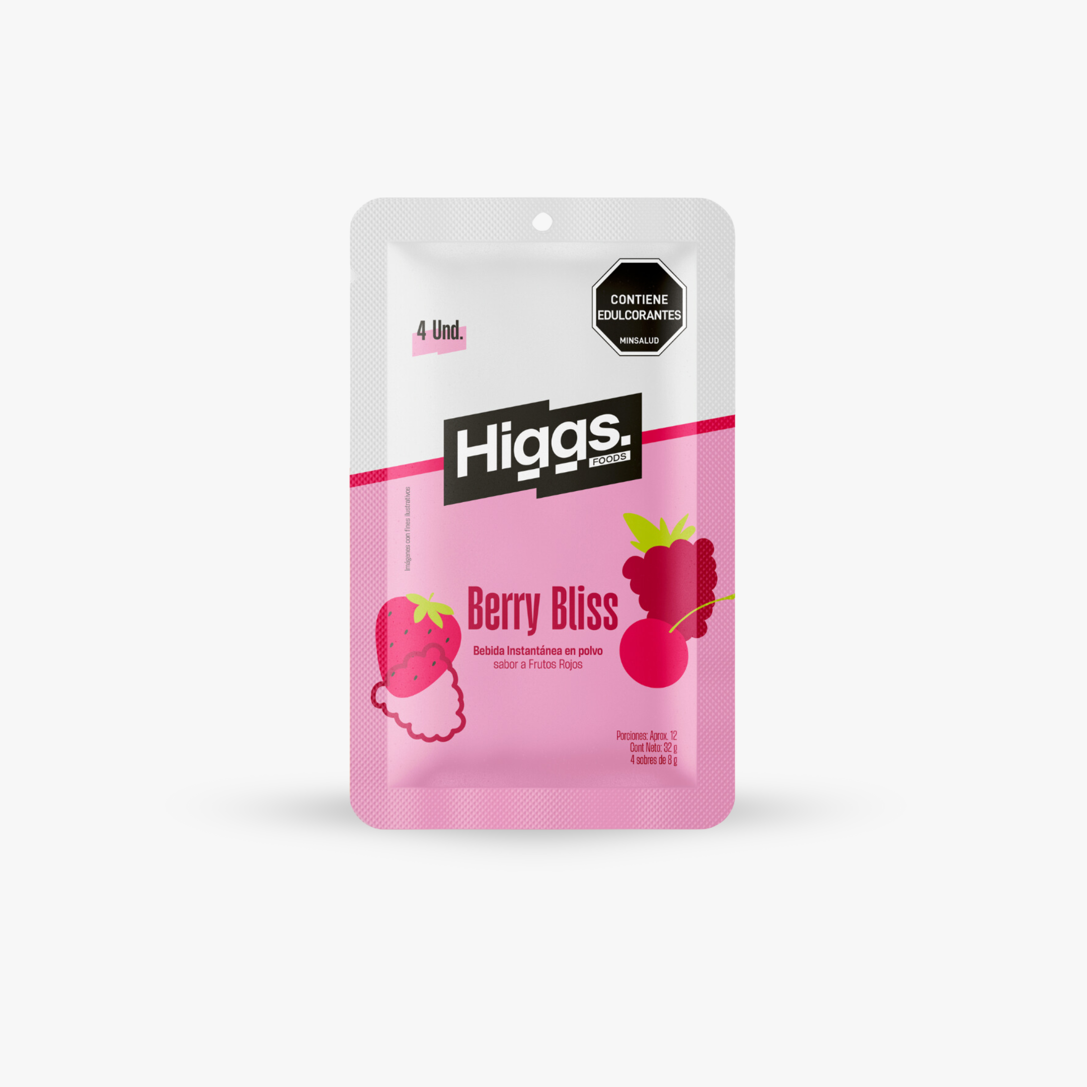 Pack x4 unidades - Berry Bliss – Higgs Foods